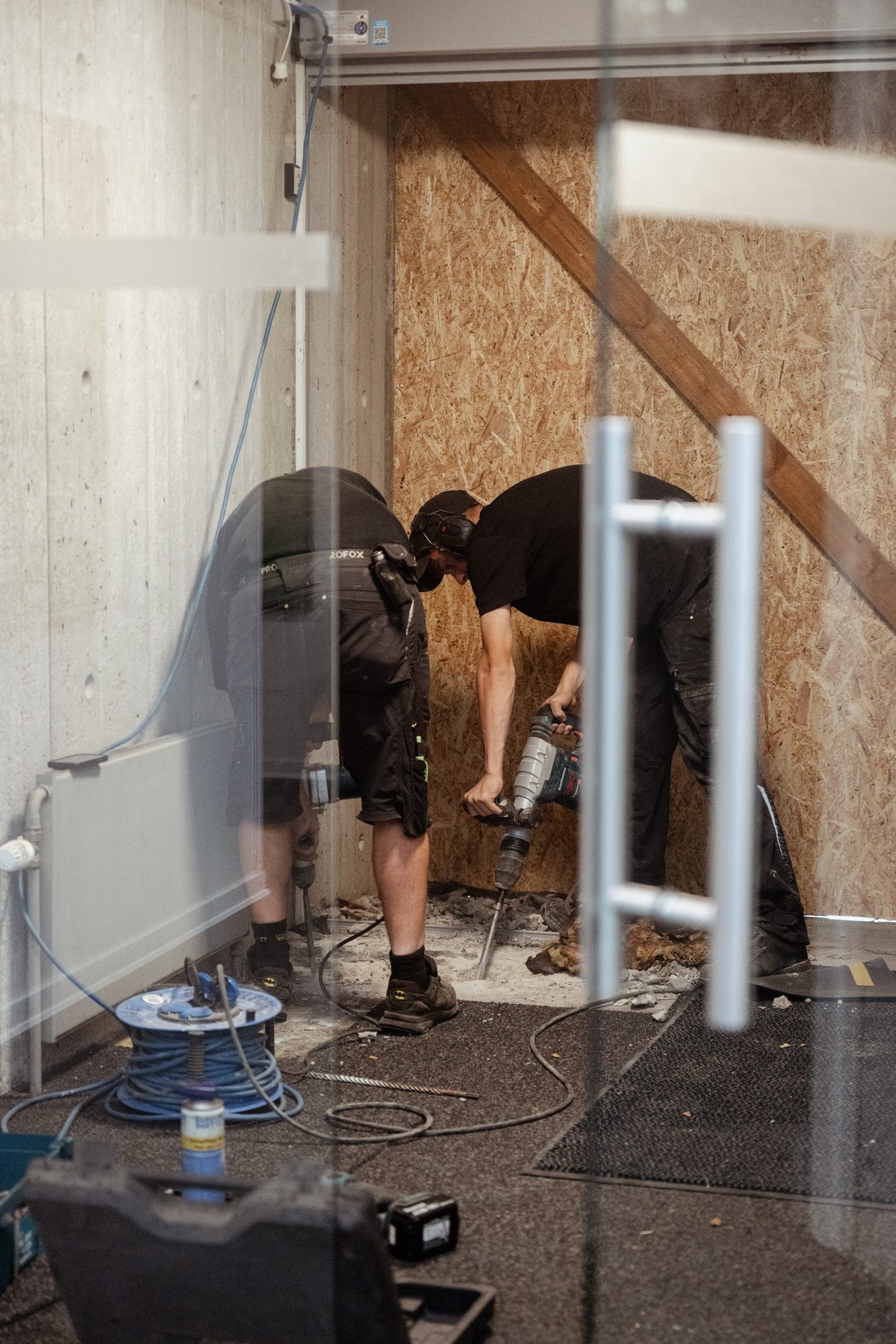 Renovering i gang
